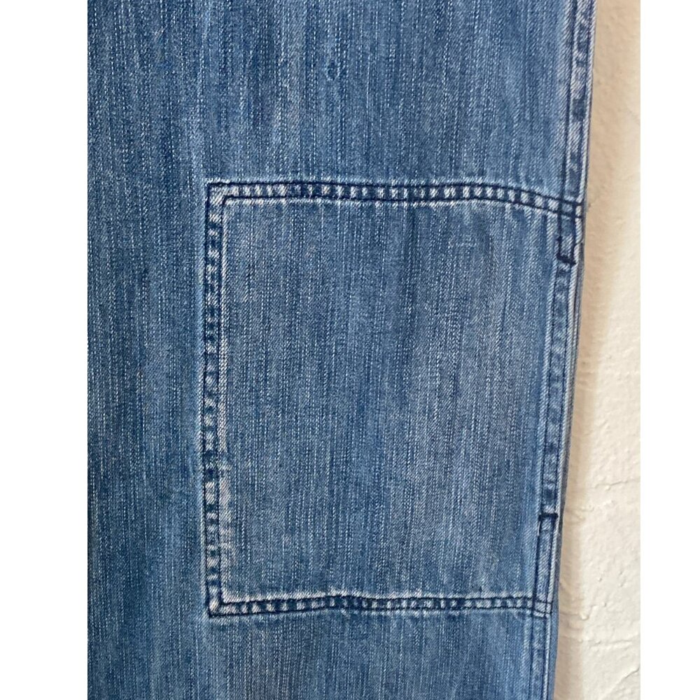 Aritzia Wilfred Free Denim Dress or Shirt, XS, Pockets, Boho, Cottagecore, Beach - Picture 6 of 7